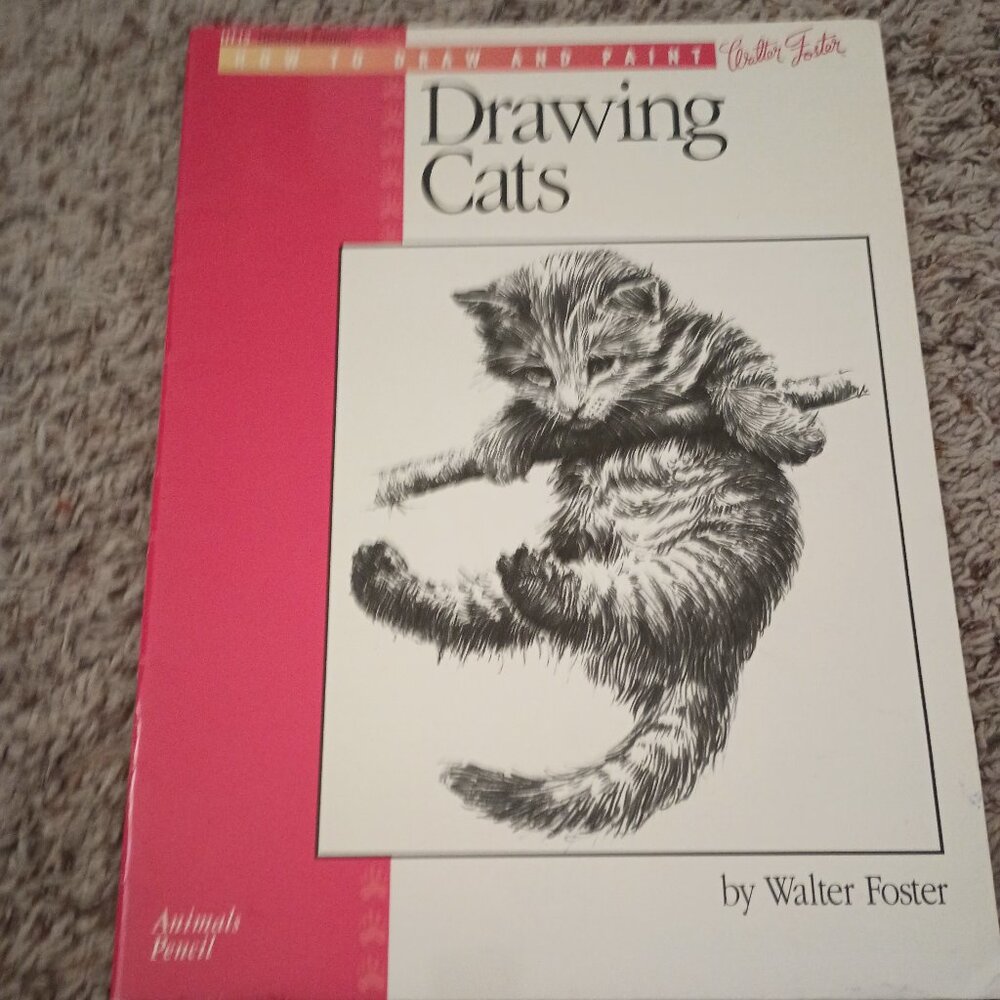 How to Draw Cats book  - Walter Foster